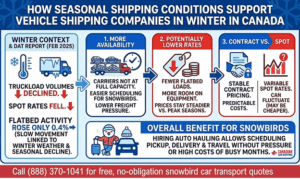 Car Shipping Services For Winter 