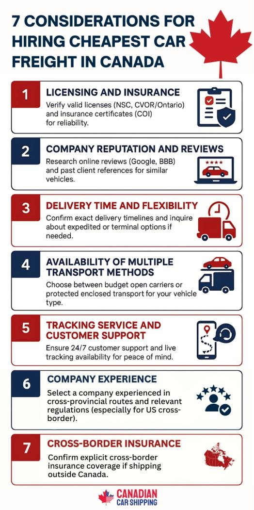 Car Freight in Canada