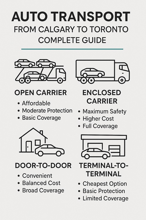 Auto Transport from Calgary to Toronto